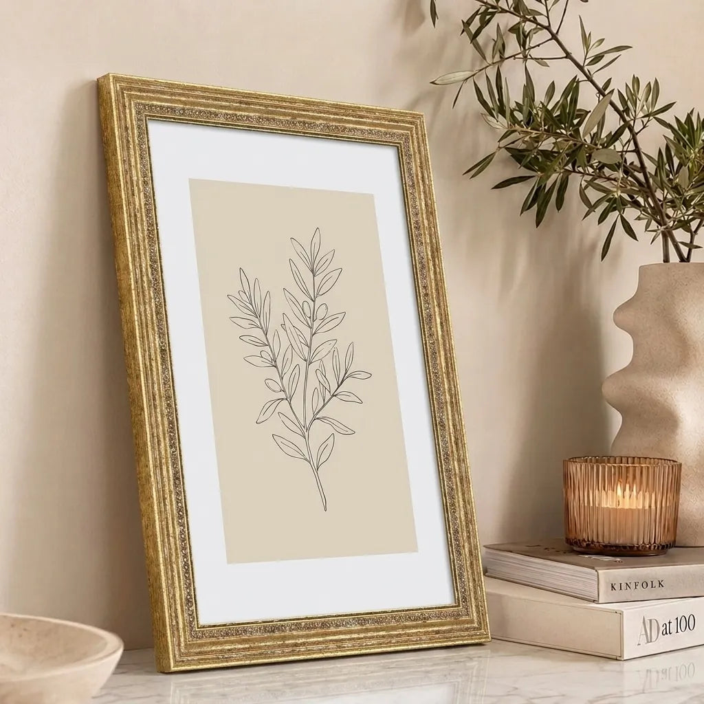 [Gold-Grauweiß] 172 – mood-shelf