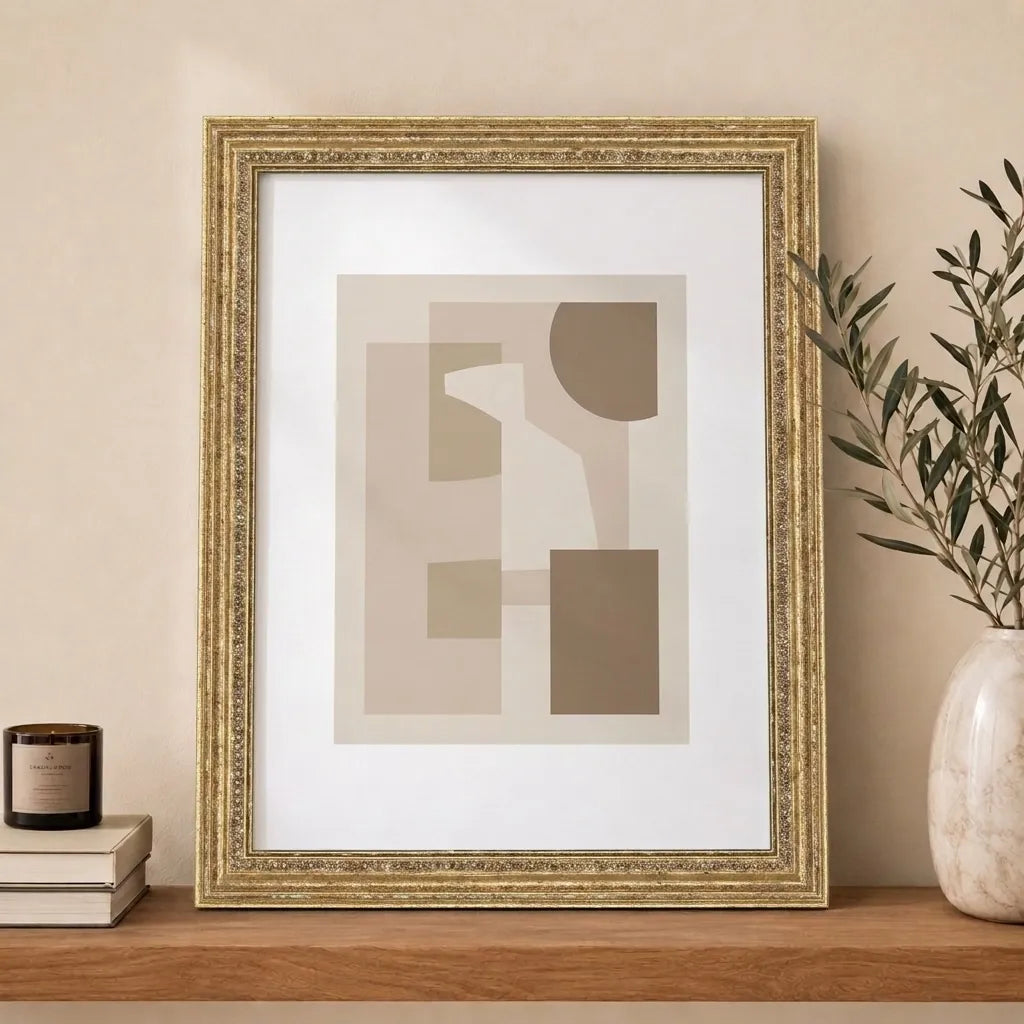 [Gold-Grauweiß] 172 – mood-wall