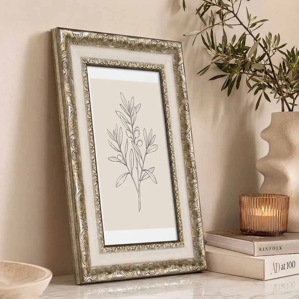 [Weiß-Silber] 424 – mood-shelf