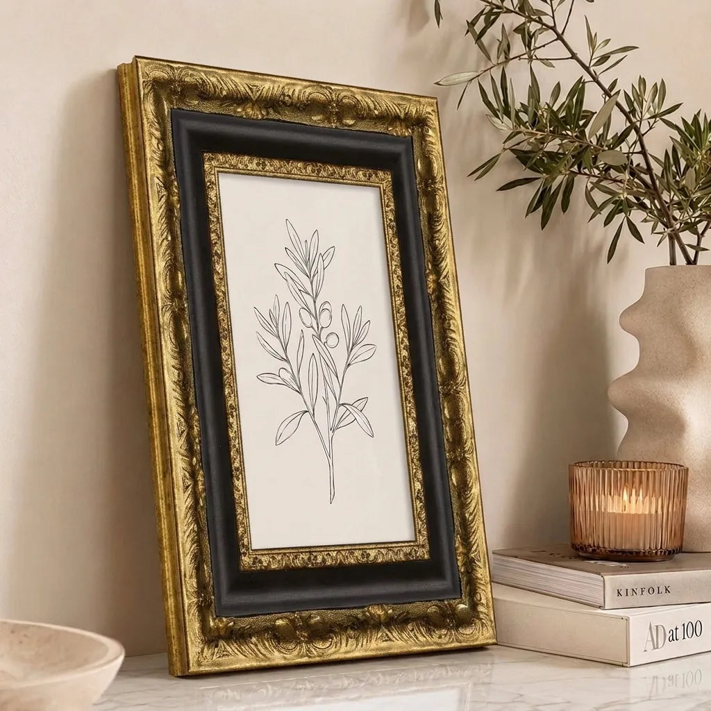 [Schwarz- Gold] 624 – mood-shelf