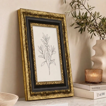 [Schwarz- Gold] 624 – mood-shelf