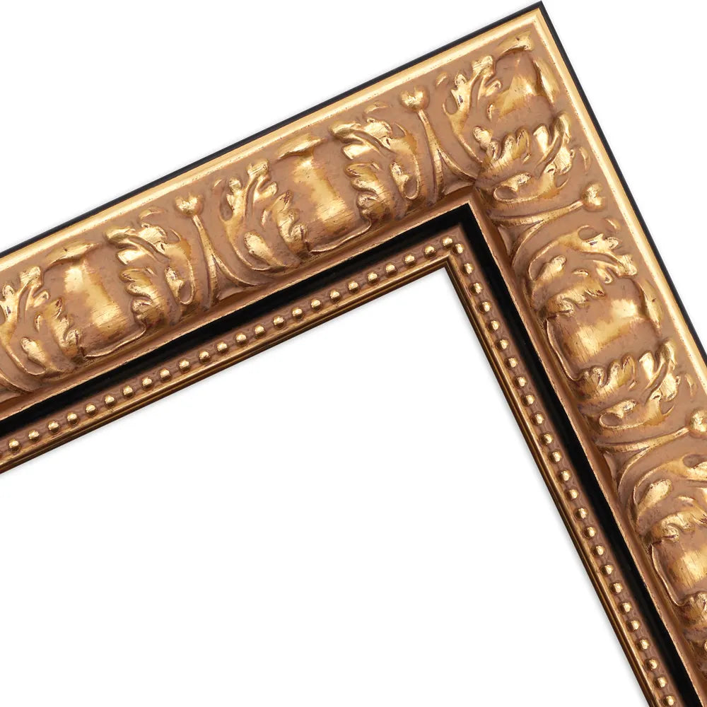 [Gold. Schwarz abgesetzt] E041 – detail